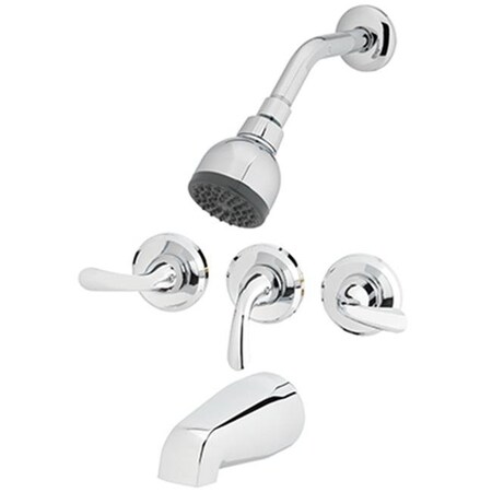 Homewerks Homewerks 179914 Non-Pressure Balancing Shower Faucet; Chrome 179914